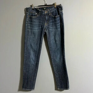 J.Crew stretch toothpick jeans size 28